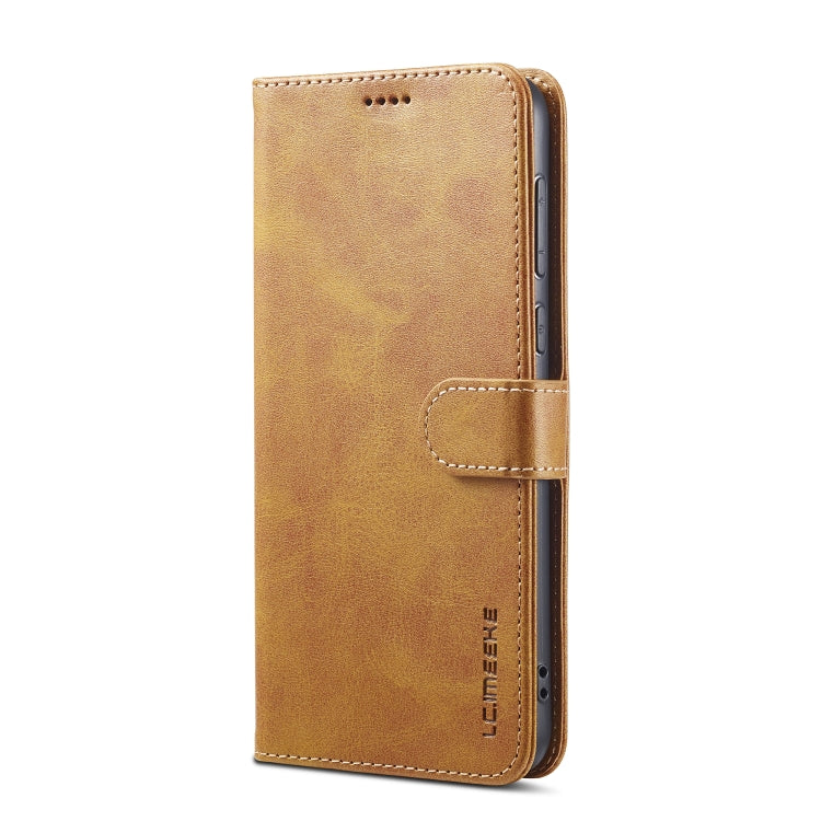 For Redmi A4 5G LC.IMEEKE Calf Texture Leather Phone Case