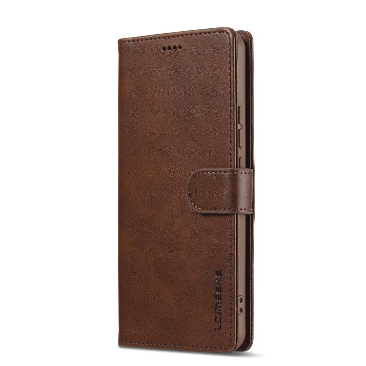 For Redmi Note 14 4G 164.84mm LC.IMEEKE Calf Texture Leather Phone Case