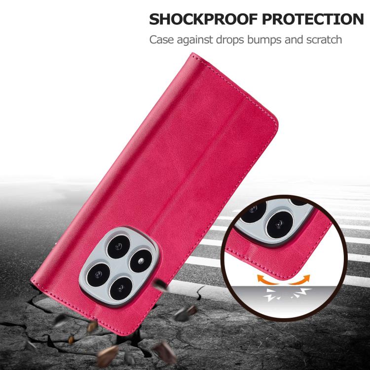 For Redmi Note 14 Pro 4G LC.IMEEKE Calf Texture Leather Phone Case