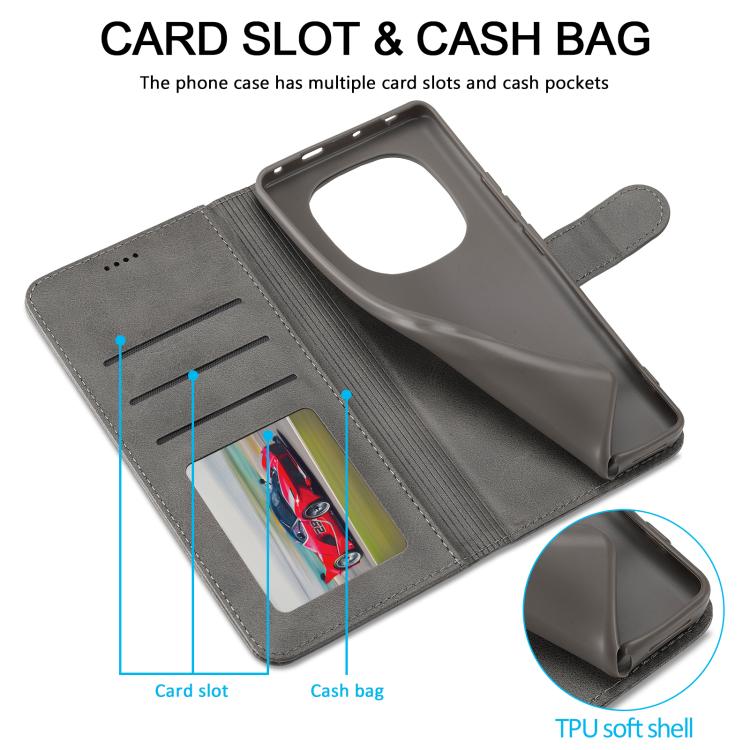 For Redmi Note 14 Pro 4G LC.IMEEKE Calf Texture Leather Phone Case