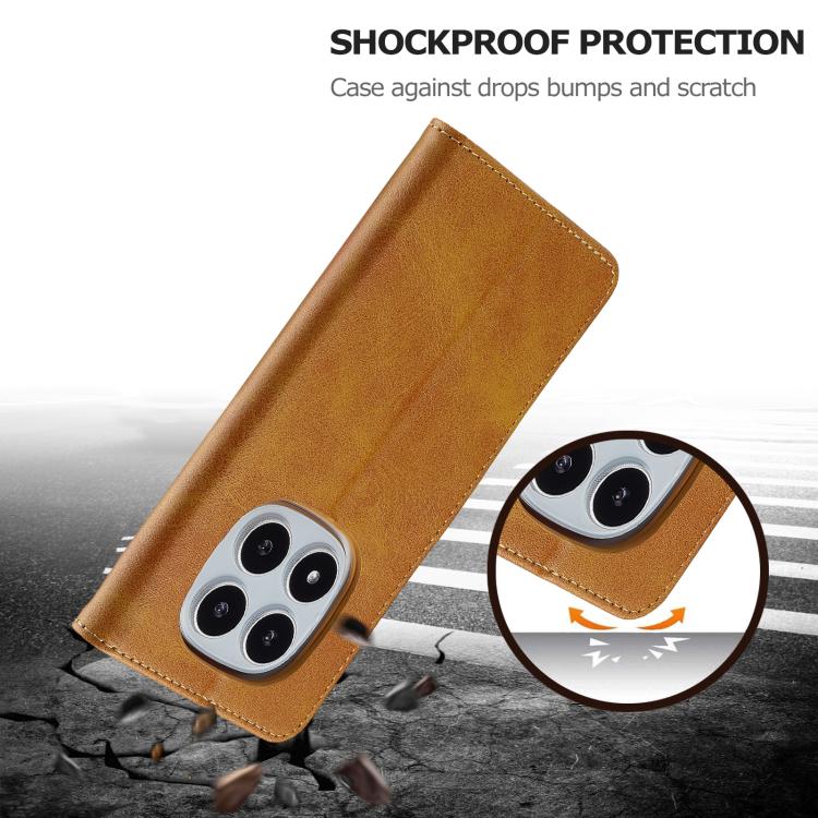 For Redmi Note 14 Pro 4G LC.IMEEKE Calf Texture Leather Phone Case