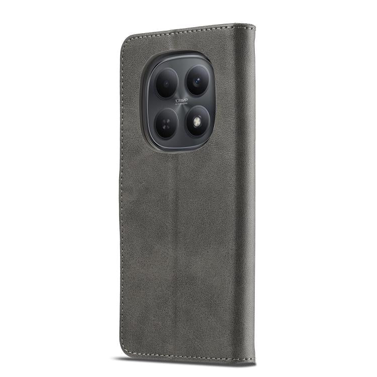 For Redmi Note 15 Pro+ 5G Global 163.3mm LC.IMEEKE Calf Texture Leather Phone Case