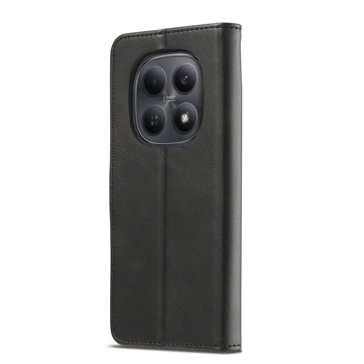 For Redmi Note 15 Pro 5G Global 163.6mm LC.IMEEKE Calf Texture Leather Phone Case