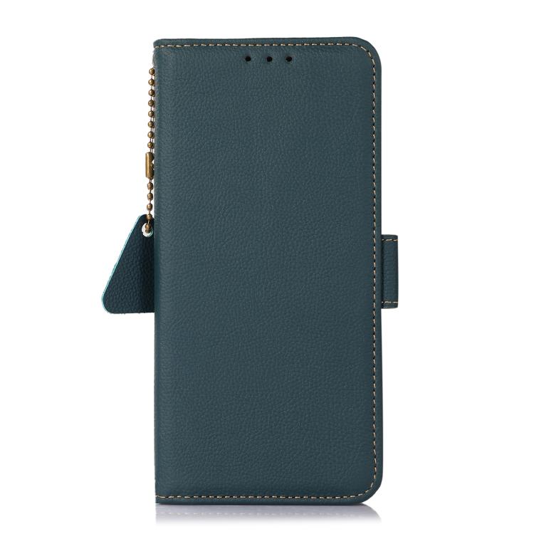 For Redmi Turbo 4 Side-Magnetic TJ Genuine Leather RFID Phone Case