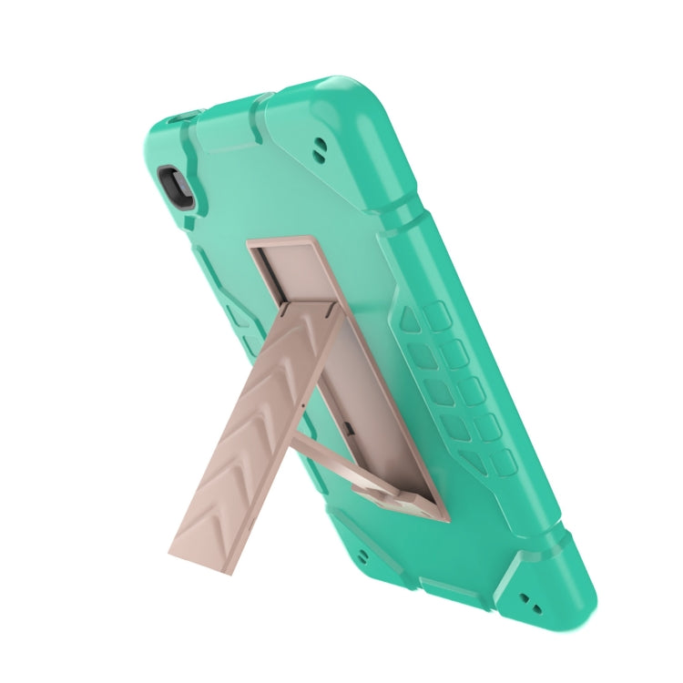 For Samsung Galaxy Tab A7 Lite Armor Holder Silicone Hybrid PC Tablet Case