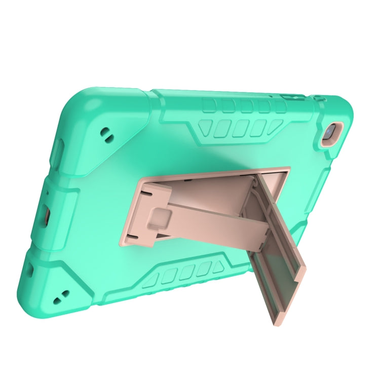 For Samsung Galaxy Tab A7 Lite Armor Holder Silicone Hybrid PC Tablet Case