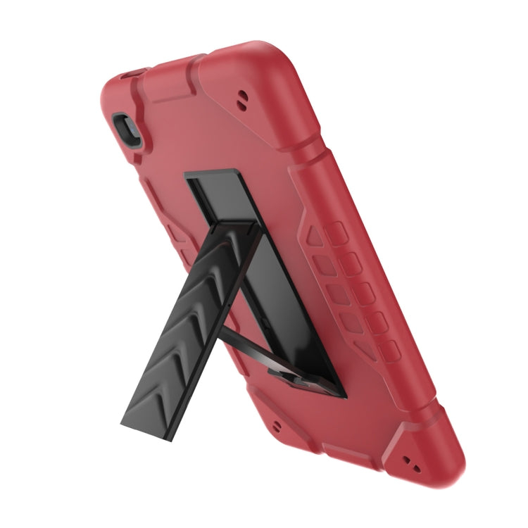 For Samsung Galaxy Tab A7 Lite Armor Holder Silicone Hybrid PC Tablet Case