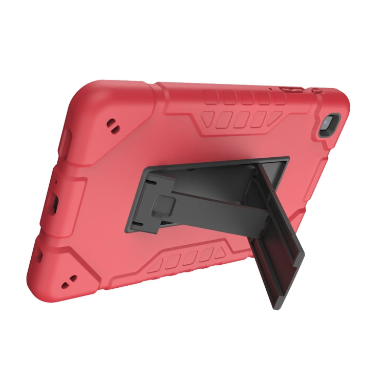 For Samsung Galaxy Tab A7 Lite Armor Holder Silicone Hybrid PC Tablet Case