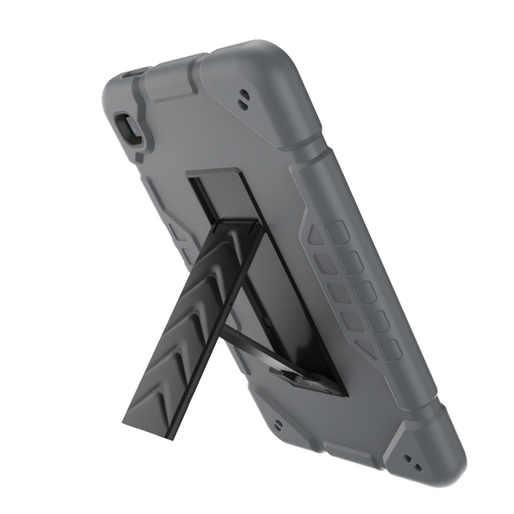 For Samsung Galaxy Tab A7 Lite Armor Holder Silicone Hybrid PC Tablet Case