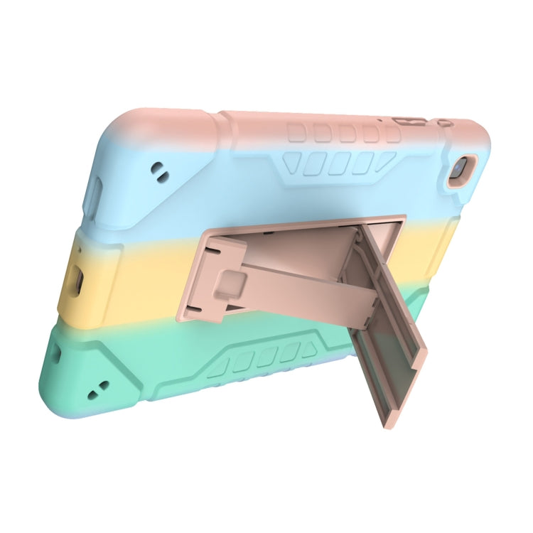 For Samsung Galaxy Tab A7 Lite Armor Holder Silicone Hybrid PC Tablet Case