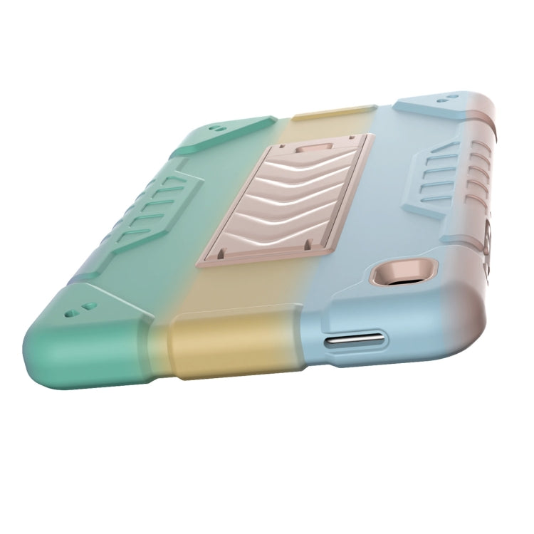 For Samsung Galaxy Tab A7 Lite Armor Holder Silicone Hybrid PC Tablet Case
