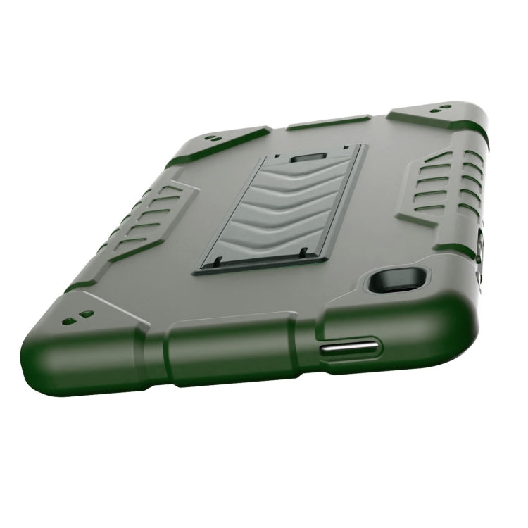 For Samsung Galaxy Tab A7 Lite Armor Holder Silicone Hybrid PC Tablet Case