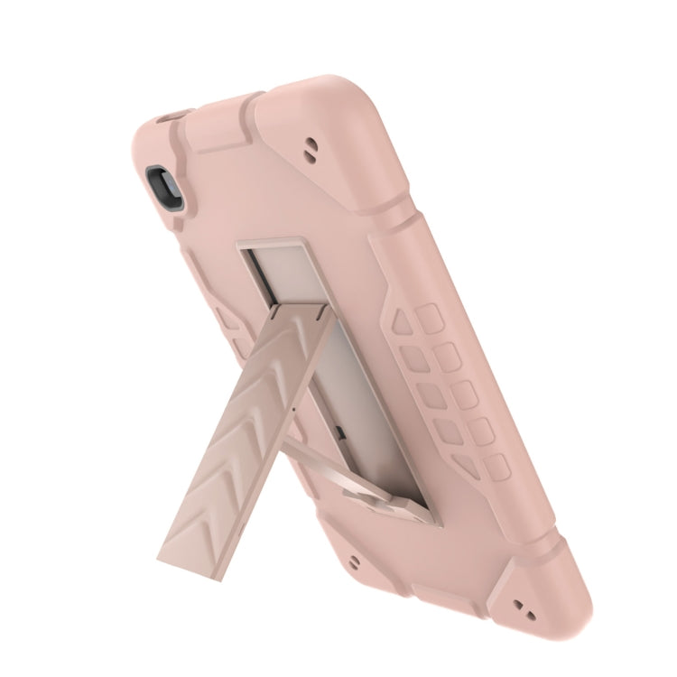 For Samsung Galaxy Tab A7 Lite Armor Holder Silicone Hybrid PC Tablet Case