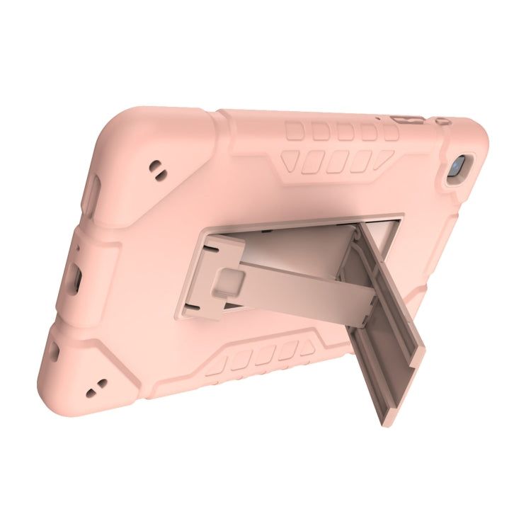 For Samsung Galaxy Tab A7 Lite Armor Holder Silicone Hybrid PC Tablet Case