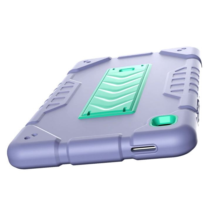 For Samsung Galaxy Tab A7 Lite Armor Holder Silicone Hybrid PC Tablet Case