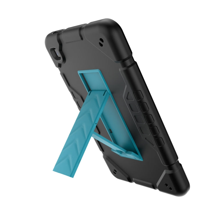 For Samsung Galaxy Tab A7 Lite Armor Holder Silicone Hybrid PC Tablet Case