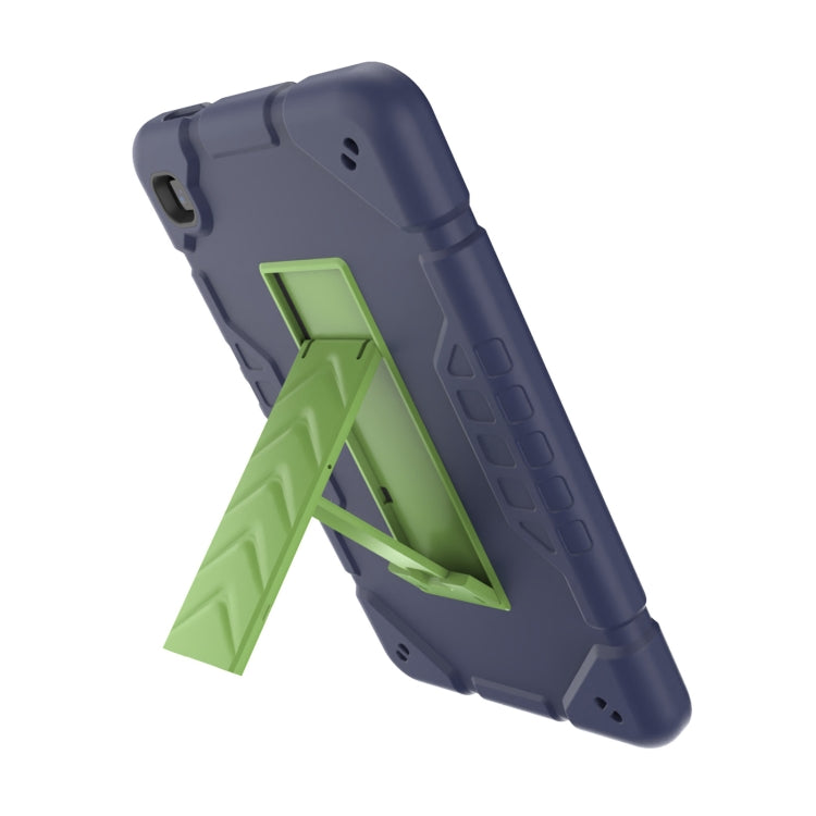 For Samsung Galaxy Tab A7 Lite Armor Holder Silicone Hybrid PC Tablet Case