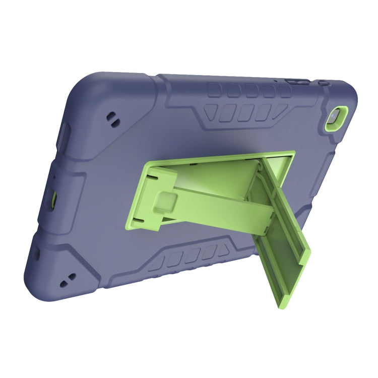 For Samsung Galaxy Tab A7 Lite Armor Holder Silicone Hybrid PC Tablet Case