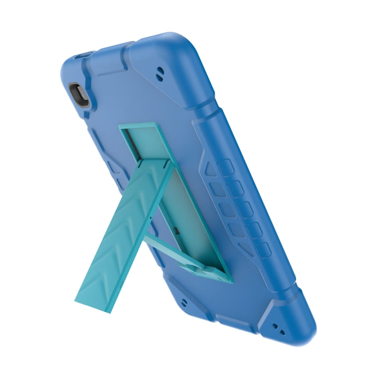 For Samsung Galaxy Tab A7 Lite Armor Holder Silicone Hybrid PC Tablet Case