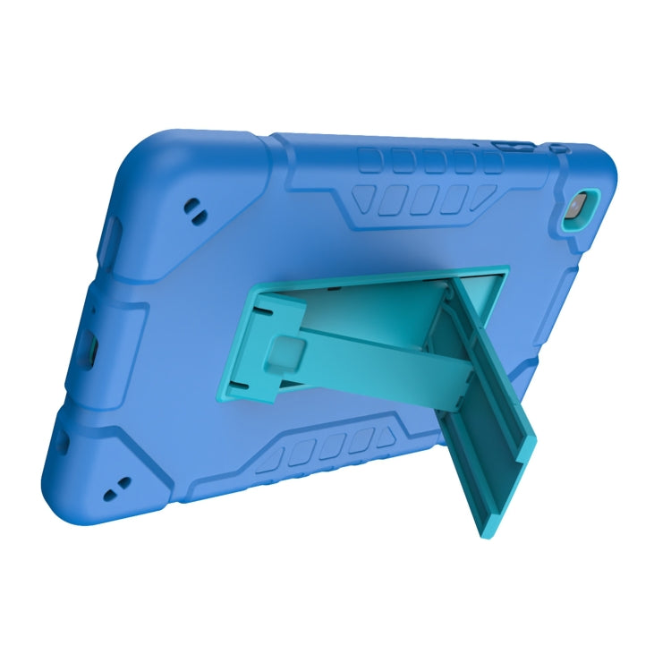 For Samsung Galaxy Tab A7 Lite Armor Holder Silicone Hybrid PC Tablet Case