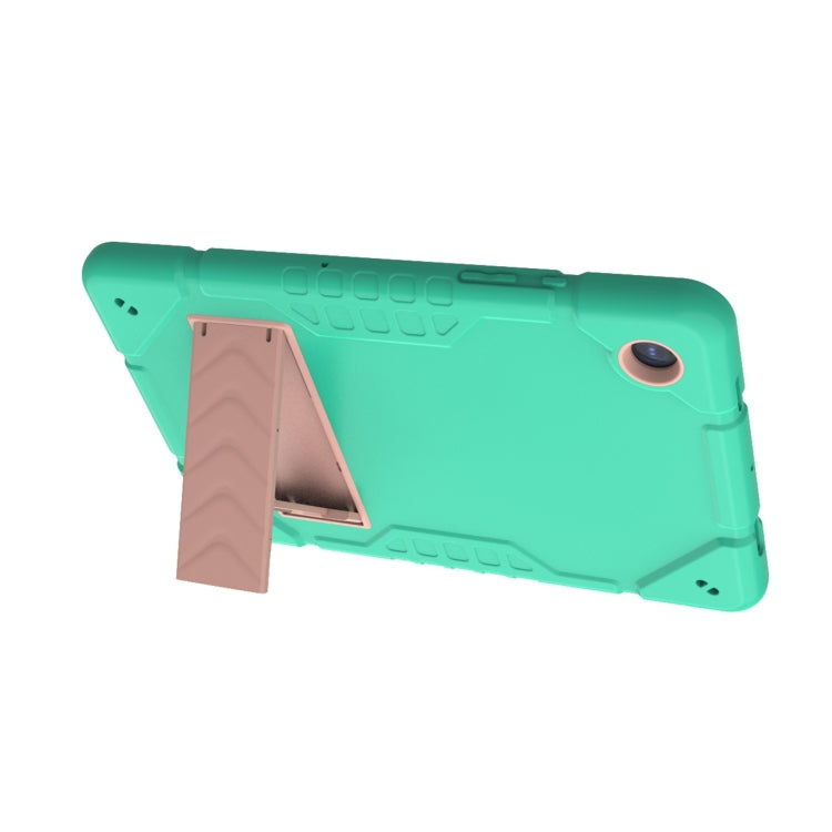 For Samsung Galaxy Tab A8 Armor Holder Silicone Hybrid PC Tablet Case
