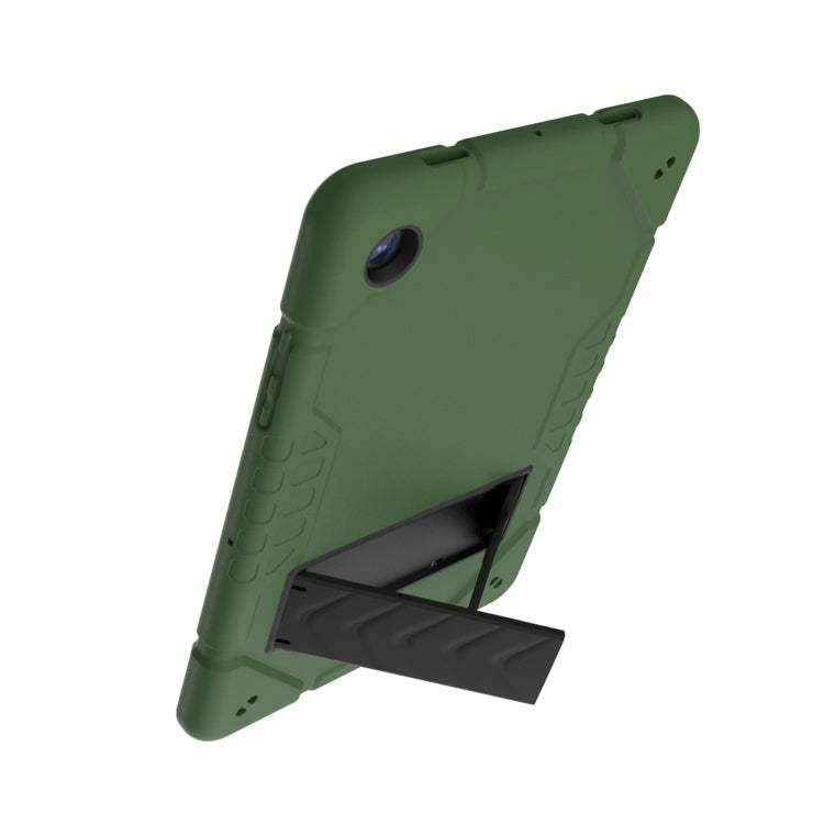 For Samsung Galaxy Tab A8 Armor Holder Silicone Hybrid PC Tablet Case