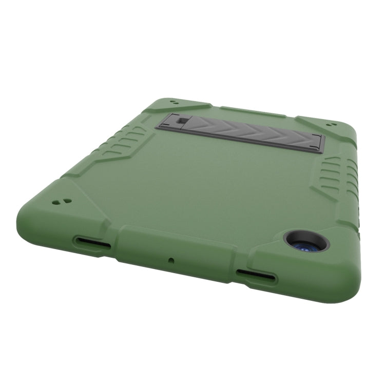For Samsung Galaxy Tab A8 Armor Holder Silicone Hybrid PC Tablet Case