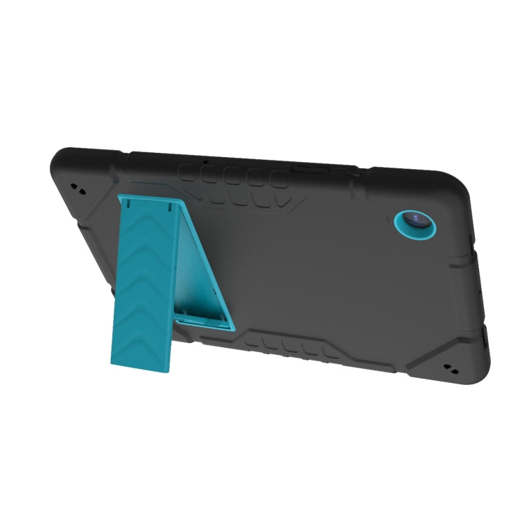 For Samsung Galaxy Tab A8 Armor Holder Silicone Hybrid PC Tablet Case