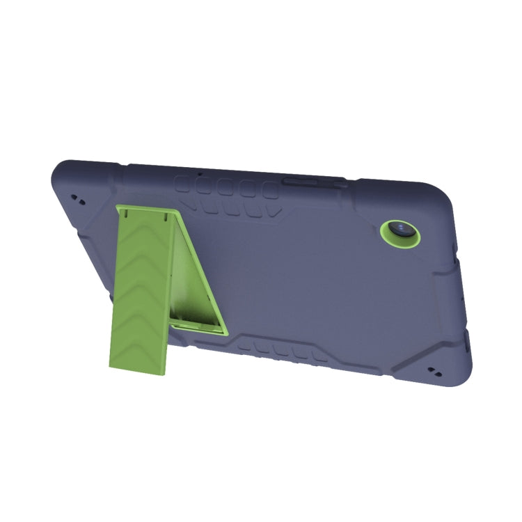 For Samsung Galaxy Tab A8 Armor Holder Silicone Hybrid PC Tablet Case