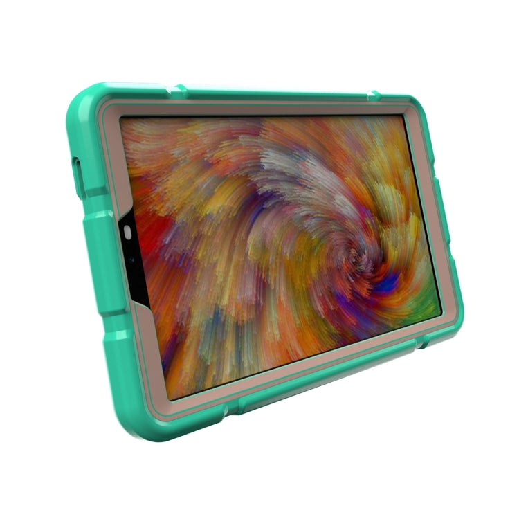 For Samsung Galaxy Tab A11 / A9 Armor Holder Silicone Hybrid PC Tablet Case
