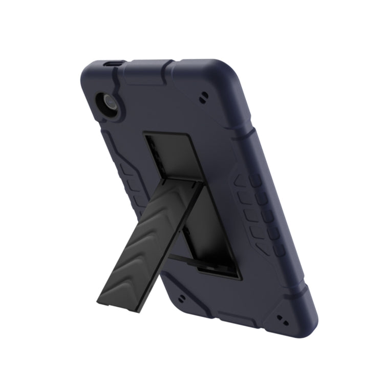 For Samsung Galaxy Tab A11 / A9 Armor Holder Silicone Hybrid PC Tablet Case