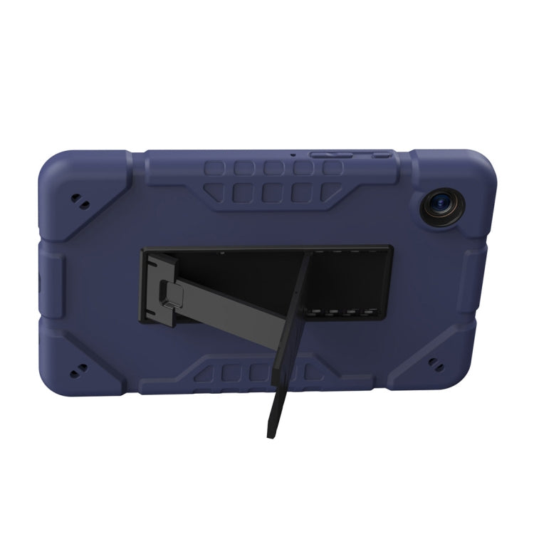 For Samsung Galaxy Tab A11 / A9 Armor Holder Silicone Hybrid PC Tablet Case