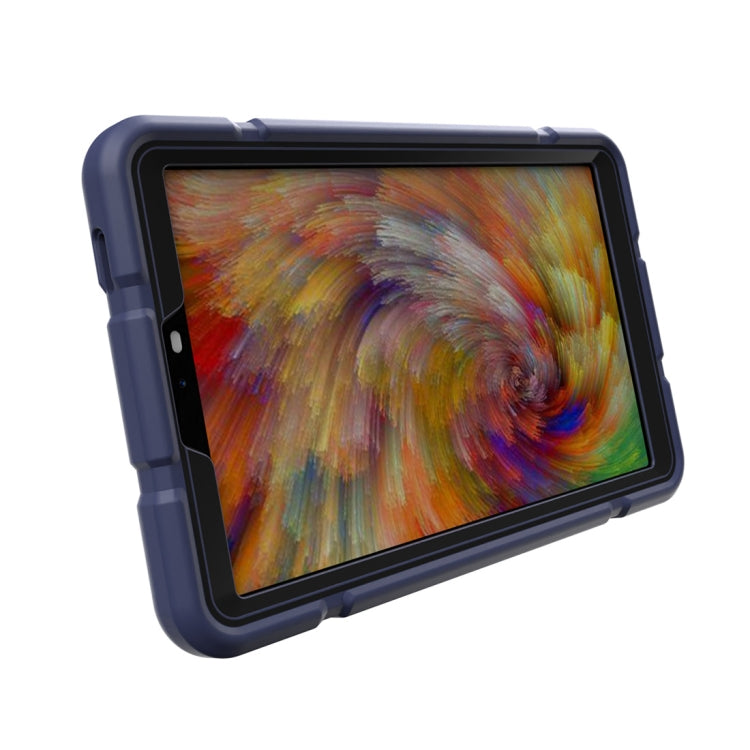 For Samsung Galaxy Tab A11 / A9 Armor Holder Silicone Hybrid PC Tablet Case