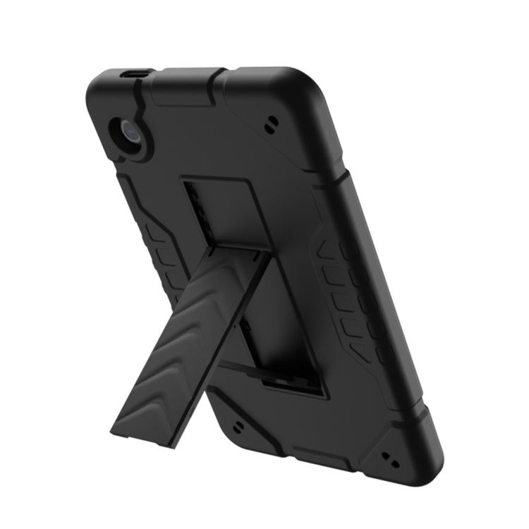 For Samsung Galaxy Tab A11 / A9 Armor Holder Silicone Hybrid PC Tablet Case