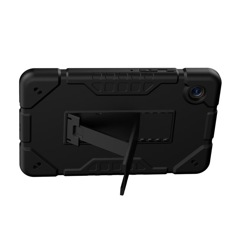 For Samsung Galaxy Tab A11 / A9 Armor Holder Silicone Hybrid PC Tablet Case