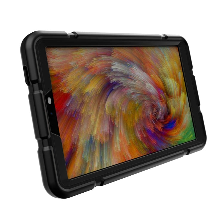 For Samsung Galaxy Tab A11 / A9 Armor Holder Silicone Hybrid PC Tablet Case