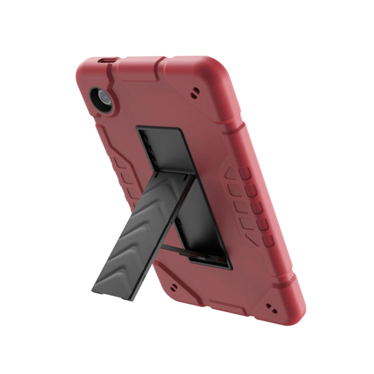 For Samsung Galaxy Tab A11 / A9 Armor Holder Silicone Hybrid PC Tablet Case