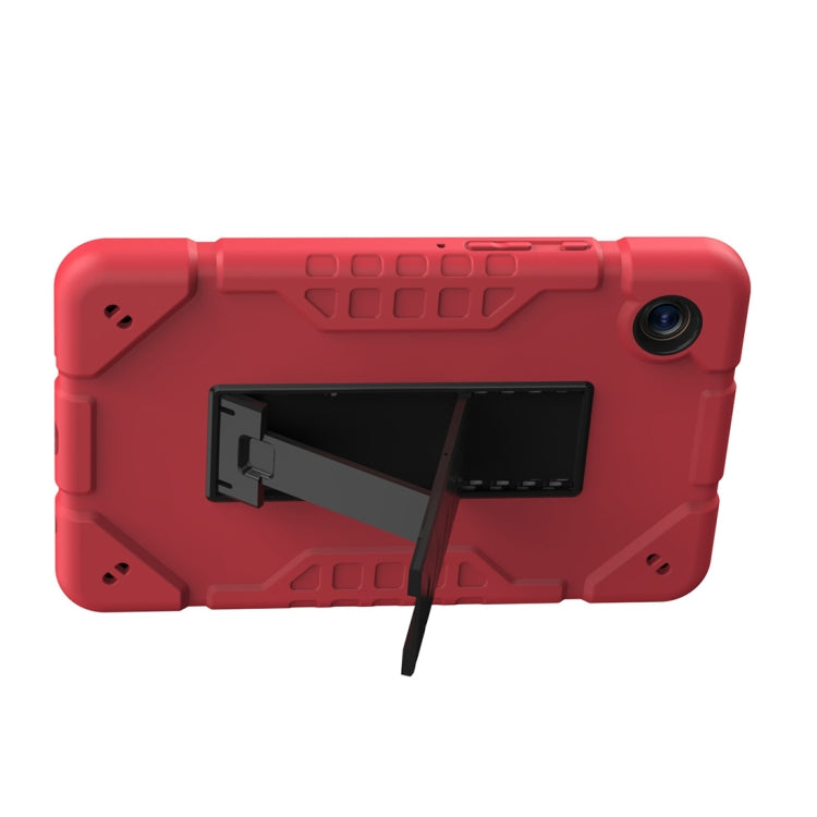 For Samsung Galaxy Tab A11 / A9 Armor Holder Silicone Hybrid PC Tablet Case