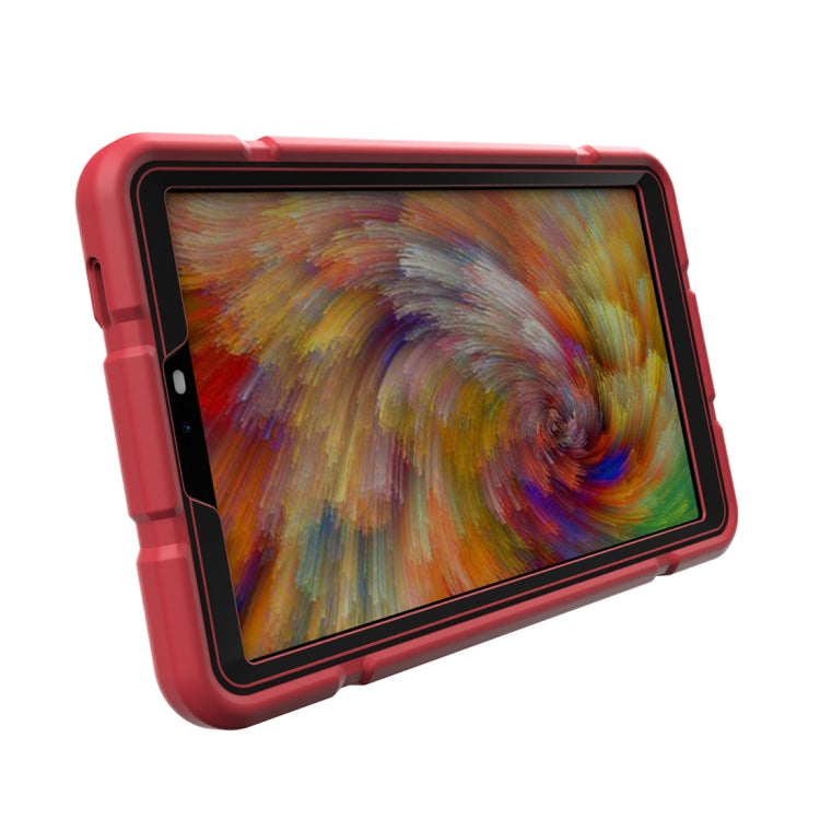 For Samsung Galaxy Tab A11 / A9 Armor Holder Silicone Hybrid PC Tablet Case