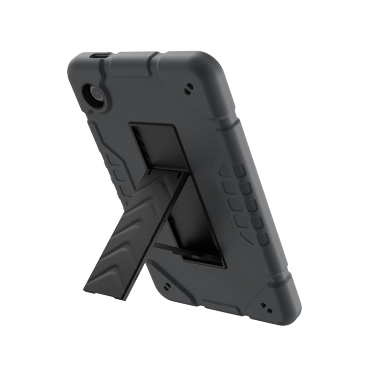 For Samsung Galaxy Tab A11 / A9 Armor Holder Silicone Hybrid PC Tablet Case