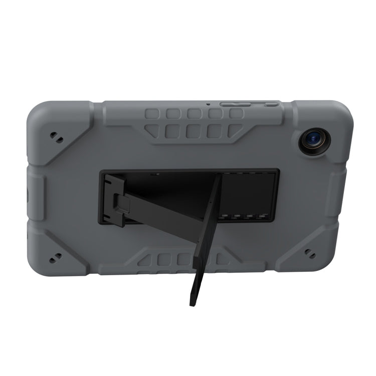 For Samsung Galaxy Tab A11 / A9 Armor Holder Silicone Hybrid PC Tablet Case