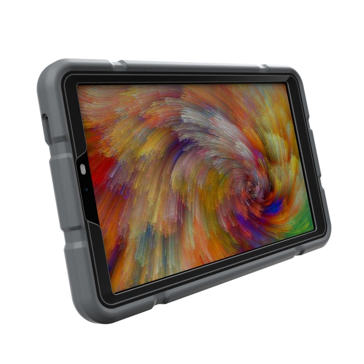 For Samsung Galaxy Tab A11 / A9 Armor Holder Silicone Hybrid PC Tablet Case