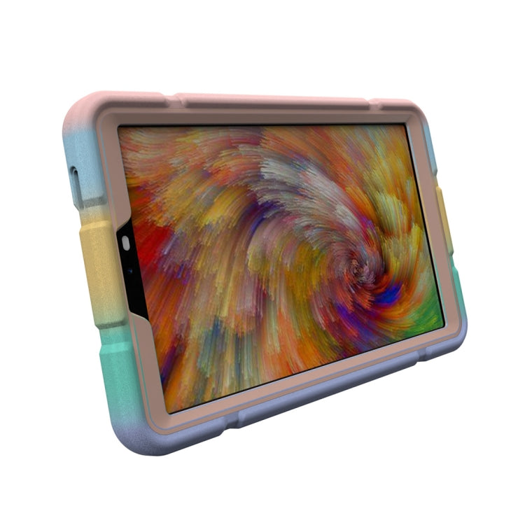 For Samsung Galaxy Tab A11 / A9 Armor Holder Silicone Hybrid PC Tablet Case