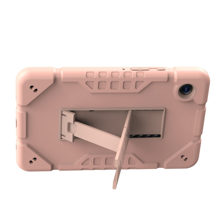 For Samsung Galaxy Tab A11 / A9 Armor Holder Silicone Hybrid PC Tablet Case