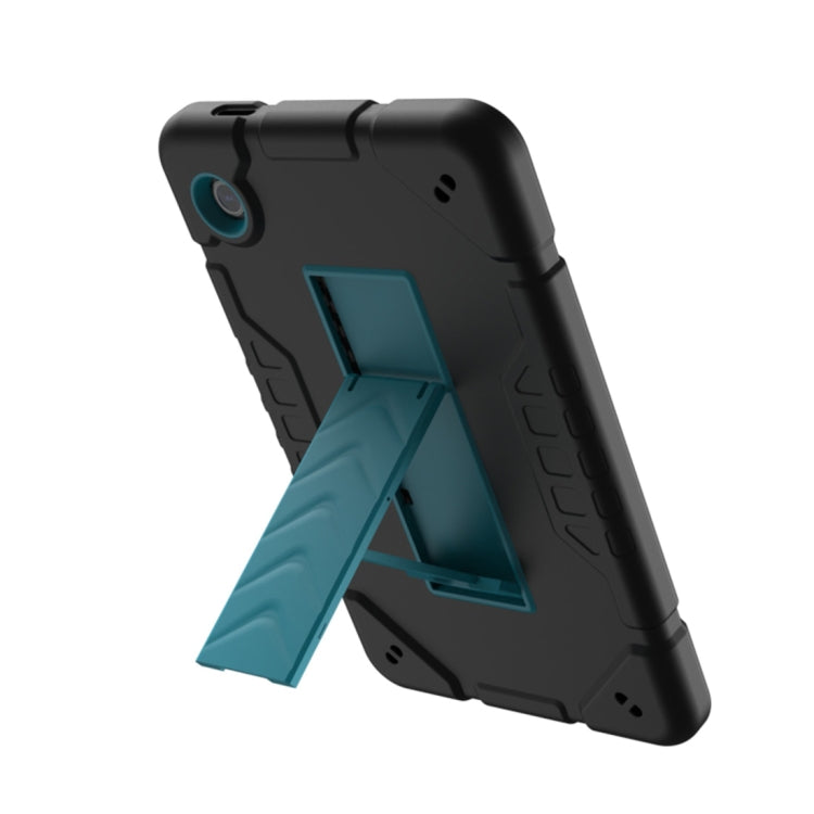 For Samsung Galaxy Tab A11 / A9 Armor Holder Silicone Hybrid PC Tablet Case