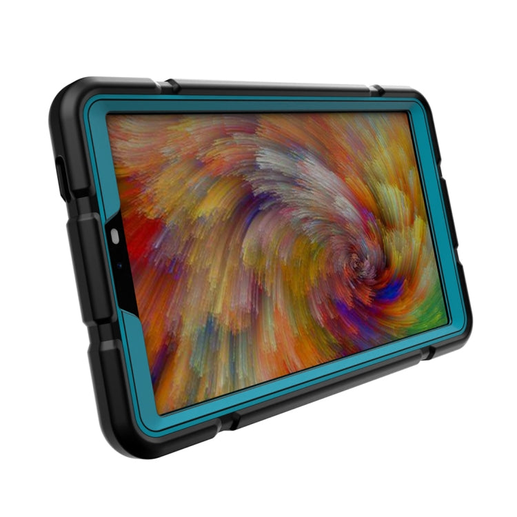 For Samsung Galaxy Tab A11 / A9 Armor Holder Silicone Hybrid PC Tablet Case
