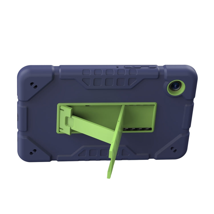 For Samsung Galaxy Tab A11 / A9 Armor Holder Silicone Hybrid PC Tablet Case