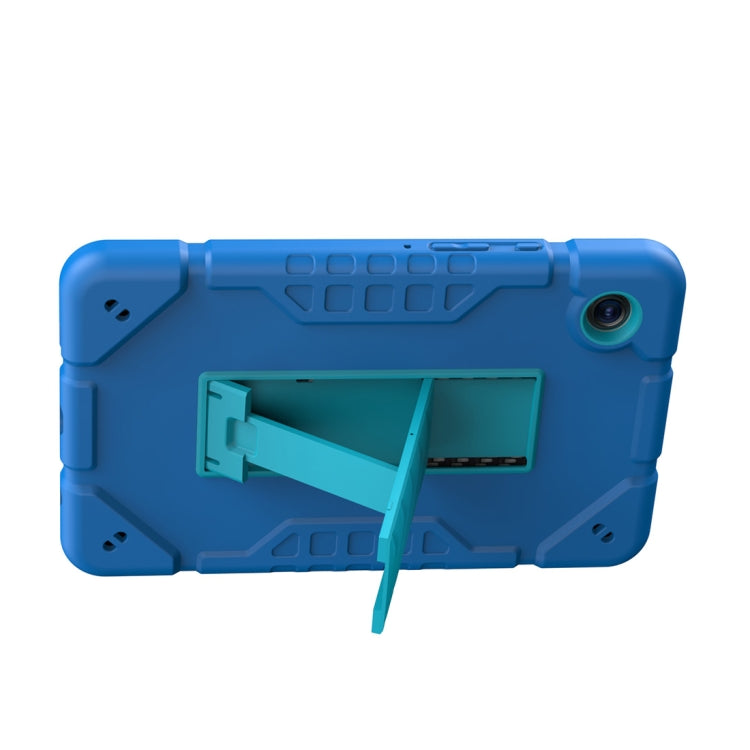 For Samsung Galaxy Tab A11 / A9 Armor Holder Silicone Hybrid PC Tablet Case