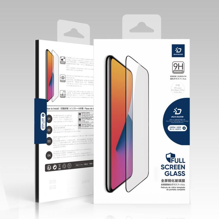 For ZTE nubia RedMagic 10 Pro / Pro+ 10pcs DUX DUCIS 0.33mm 9H Medium Alumina Tempered Glass Film