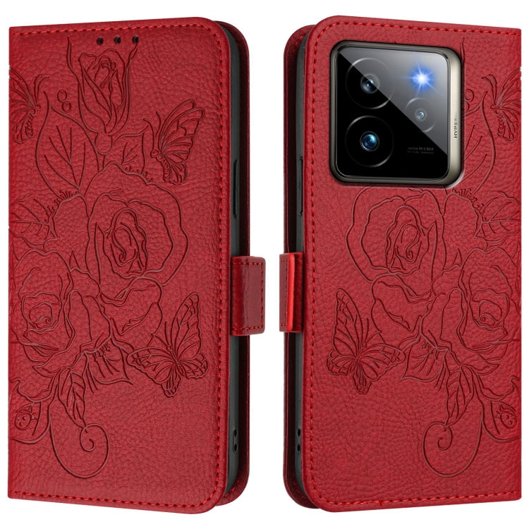 For Realme GT 7 Pro 5G Embossed Rose RFID Anti-theft Leather Phone Case